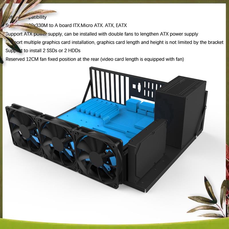 Gpu Mining Rig Frame 8 Gpu - Marco de minería New-3X, soporte de