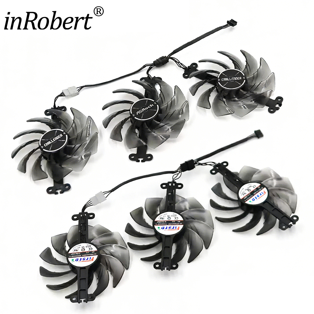 Rx 9070 Xt - R ​ Ventilador de tarjeta de