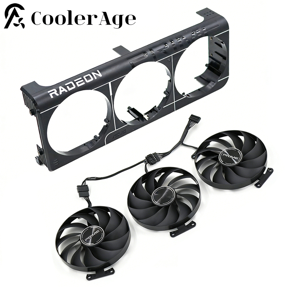 Rx 9070 Xt - Ventilador de tarjeta de vídeo RX9070EVO