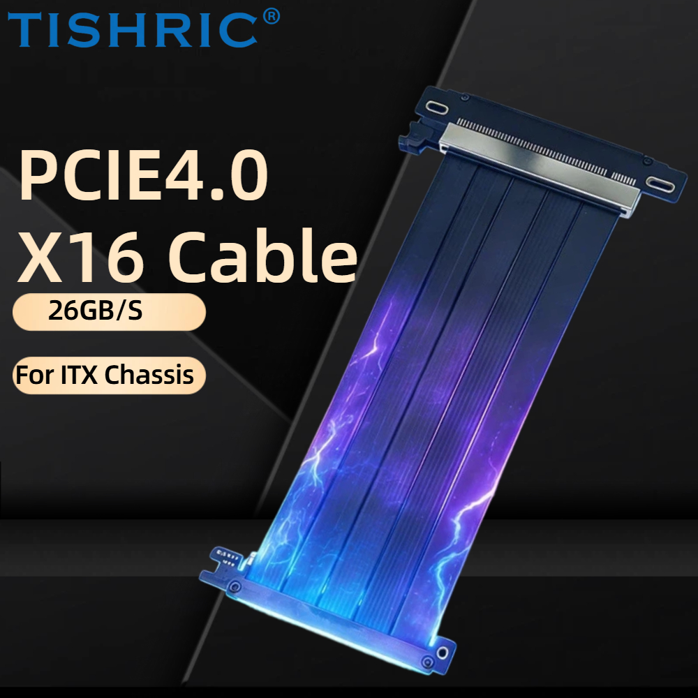 Pcie 5.0 Gpu Riser Cable - Cable Riser PCIe 4.0 X16 TISHRIC
