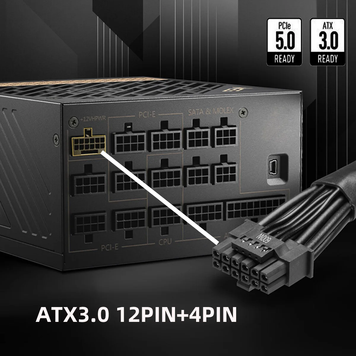 Cable Modular de alimentación  - Dual 8Pin To 16Pin 12Vhpwr Cable reseña y precio
