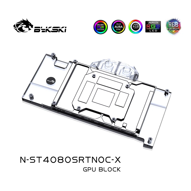 Bykski N-ST4080SRTNOC-X bloque - Rtx 4080 Super 16Gb reseña y precio
