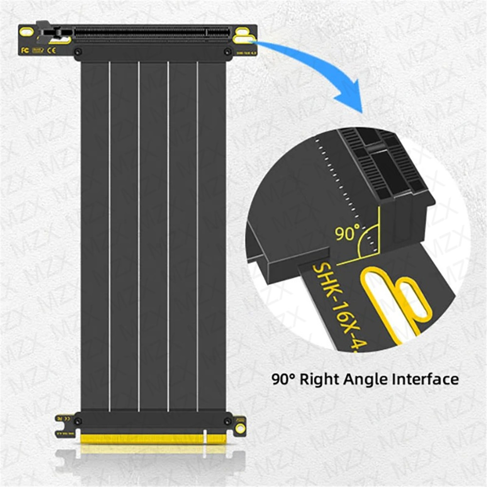 MZX PCIE 4,0 3,0 16X Cable ele - Itx Gpu Riser Pcie 4.0 16X reseña y precio