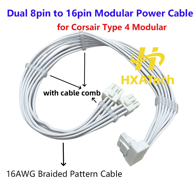 Cable de Alimentación de Alta  - Dual 8Pin To 16Pin 12Vhpwr Cable reseña y precio