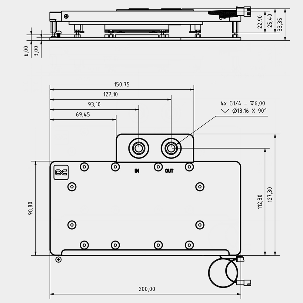 Alphacool Core Water Block Ser - Rx 9070 Xt reseña y precio