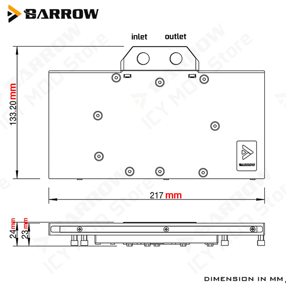 Tarjeta gráfica Barrow, bloque - Rx 9070 Xt reseña y precio