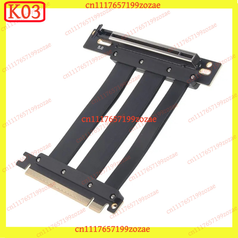 Cable de extensión K03 PCIe 5. - Pcie 5.0 Gpu Riser Cable reseña y precio