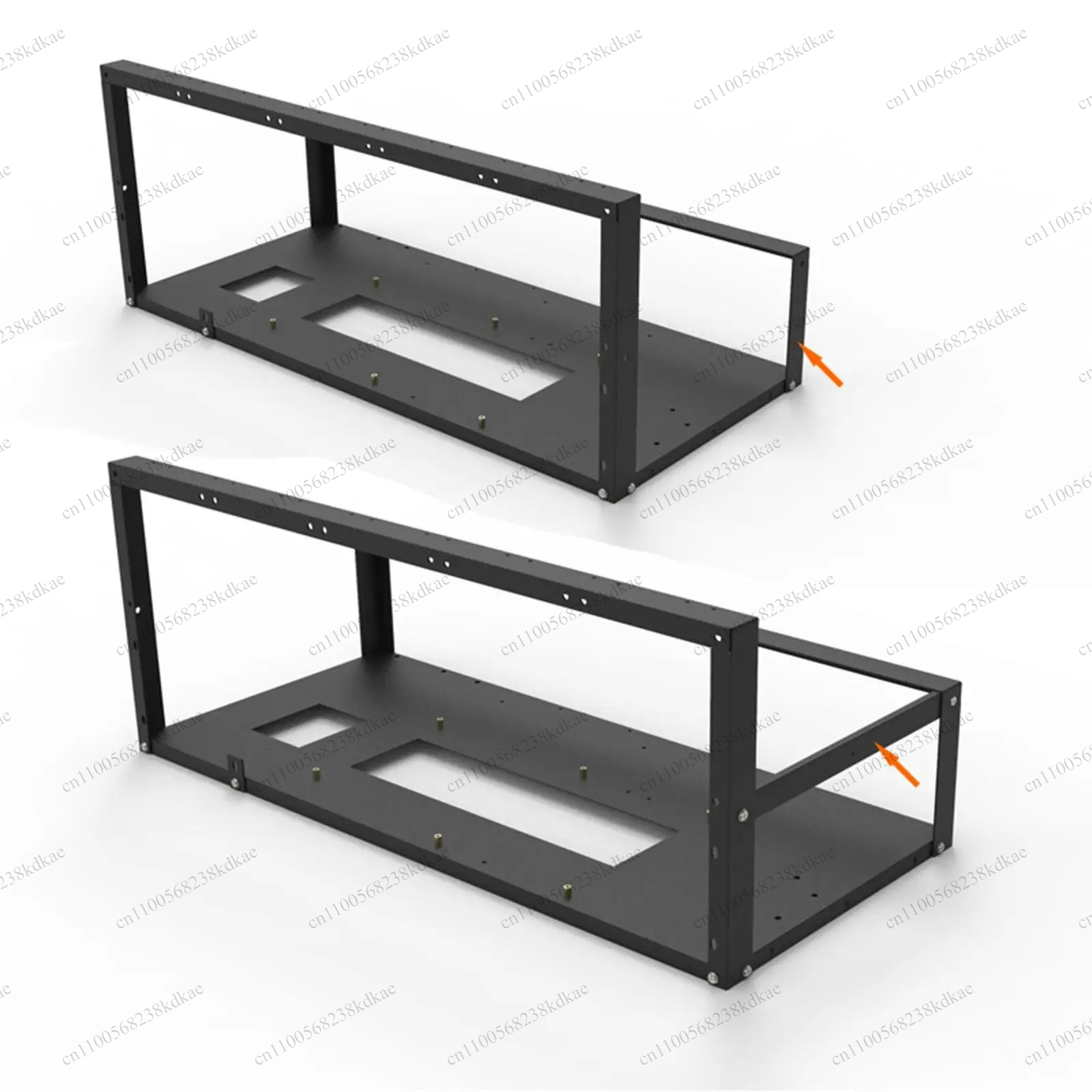 Estructura de minería al aire  - Gpu Mining Rig Frame 8 Gpu reseña y precio