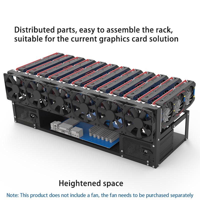 Soporte para Tarjetas Gráficas - Gpu Mining Rig Frame 8 Gpu reseña y precio