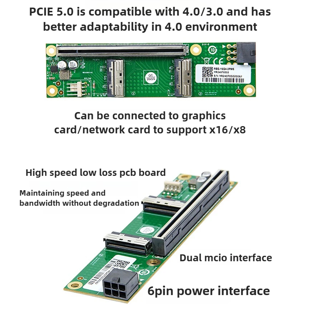 Tarjeta Adaptadora ADT-Link PC - Pcie 5.0 Gpu Riser Cable reseña y precio