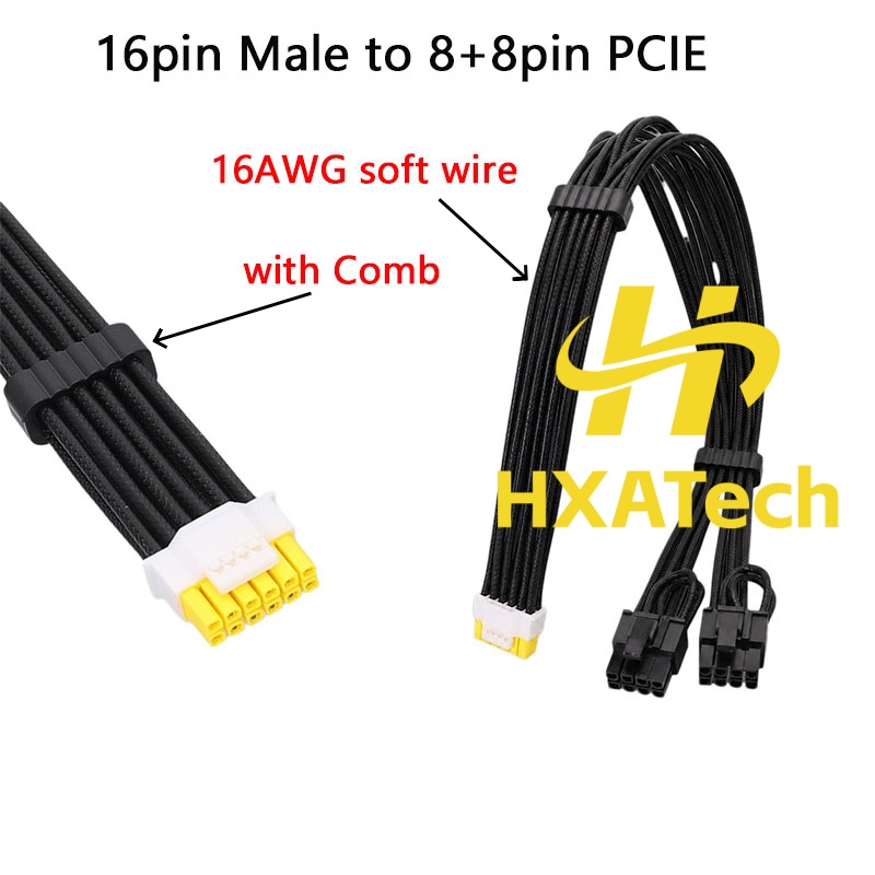 Cable de alimentación para tar - Dual 8Pin To 16Pin 12Vhpwr Cable reseña y precio