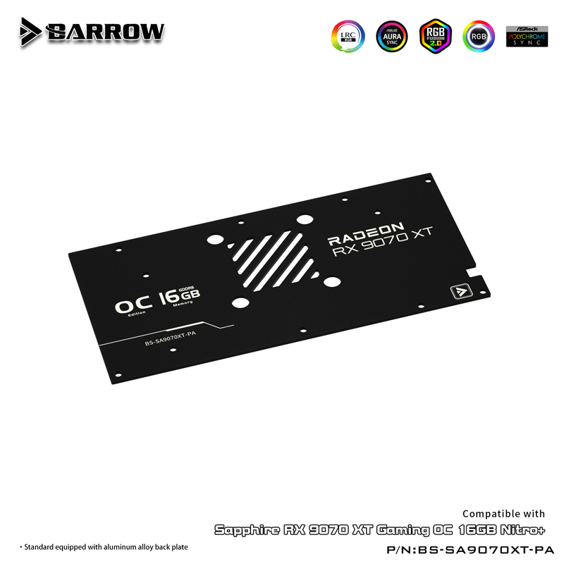 Bloque de agua GPU para SAPPHI - Rx 9070 Xt reseña y precio