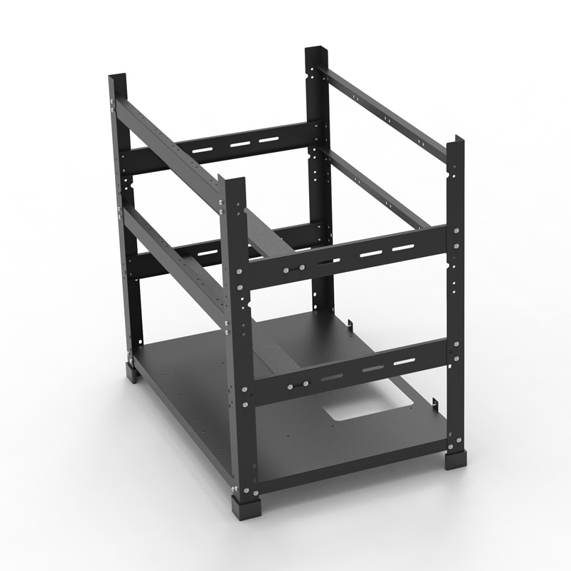 Chasis de Minería de Doble PSU - Gpu Mining Rig Frame 8 Gpu reseña y precio