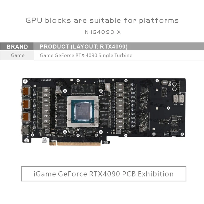 Bykski GPU bloque de agua para - Rtx 4090 Water Block reseña y precio