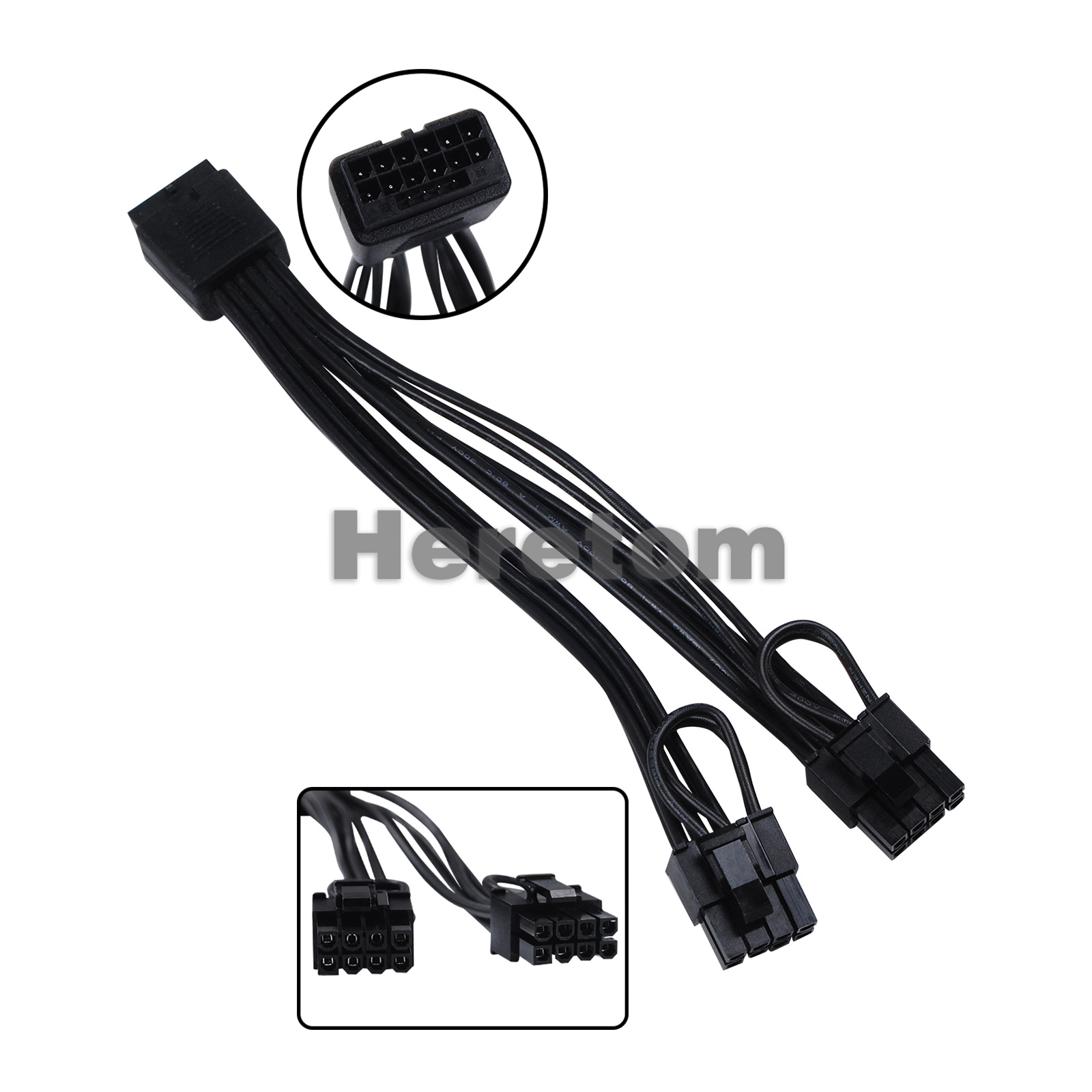 Heretom nuevo 16 pines (12 + 4 - Dual 8Pin To 16Pin 12Vhpwr Cable reseña y precio