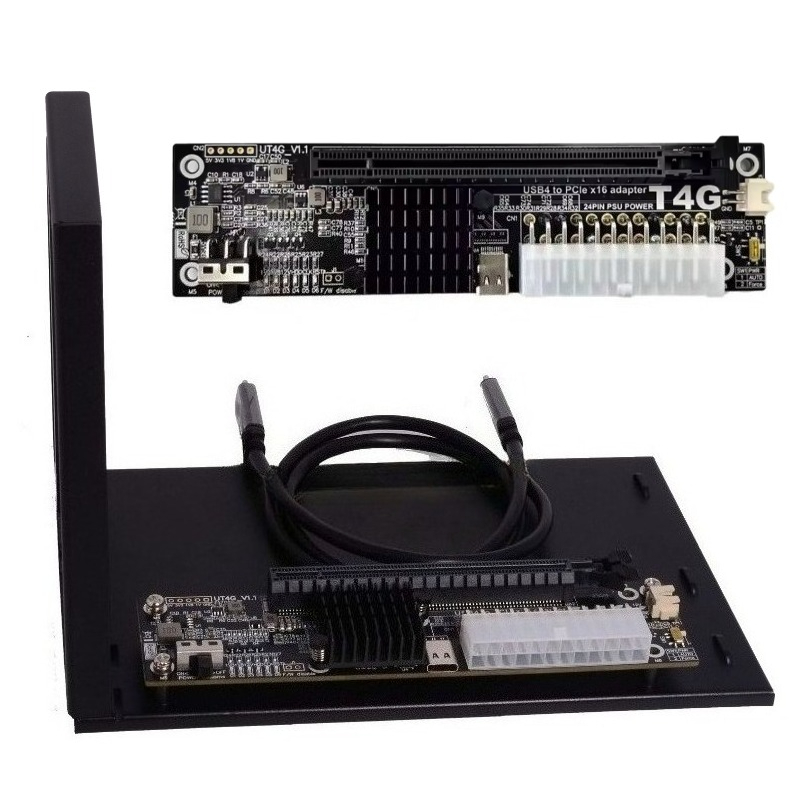 Adaptador externo USB4 con sop - Gpu External Dock Egpu Thunderbolt 4 reseña y precio